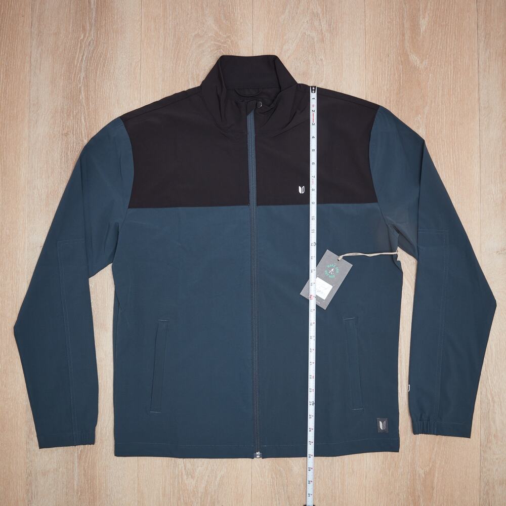 Linksoul Colorblock Full-Zip Windbreaker Jacket - Size M - Picture 3 of 5